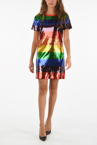 MICHAEL sequined mini dress