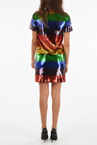 MICHAEL sequined mini dress