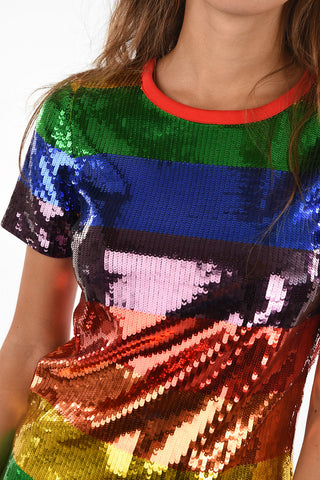 MICHAEL sequined mini dress