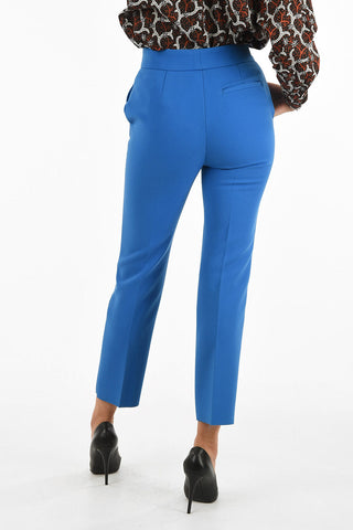high-rise waist capri pants
