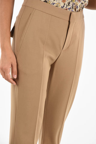 single pleat palazzo Pants