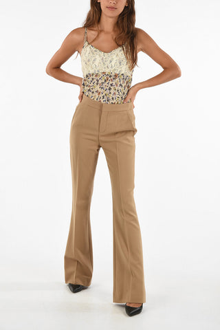 single pleat palazzo Pants