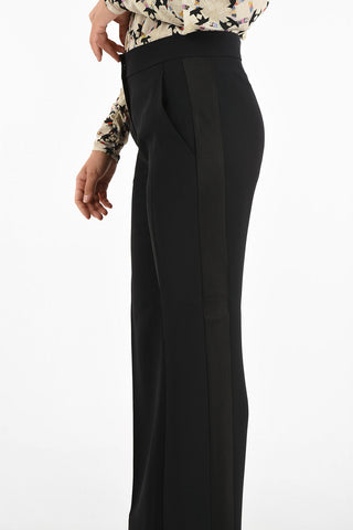 pantalone palazzo a vita alta