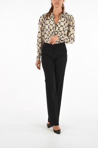 pantalone palazzo a vita alta