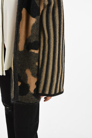 fuzzy cardigan