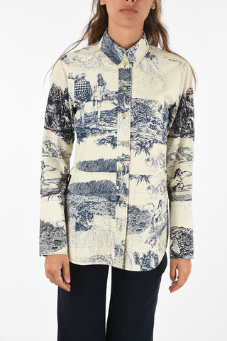 Printed Oversized Shirt
