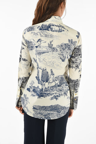 Printed Oversized Shirt