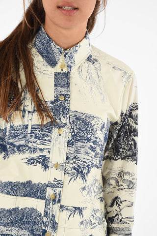 Printed Oversized Shirt