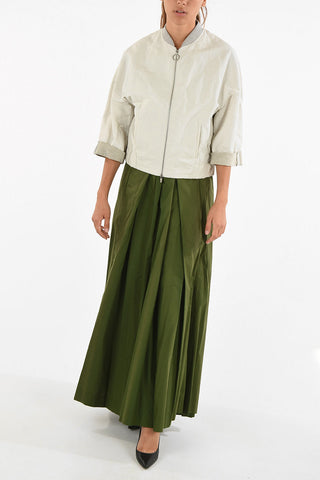 waist length 3/4 Sleeve Bomber Jacket