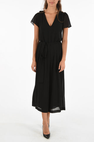 MICHAEL V-neck Wide Jumpsuit