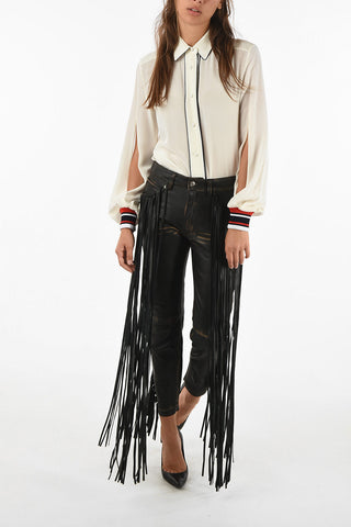 fringed leather JOLLY Pants