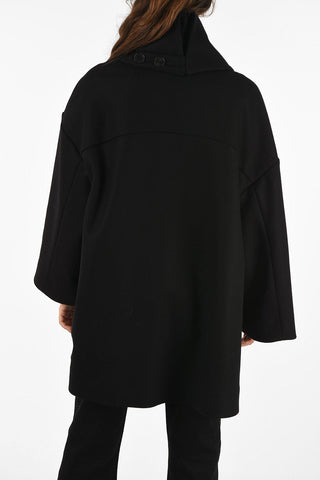 wrap-around coat