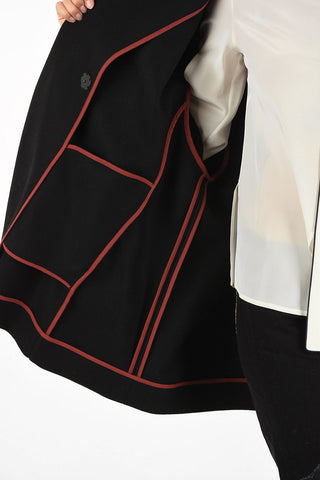 wrap-around coat