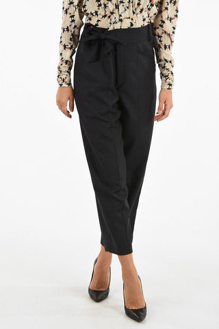 ETOILE district check capri pants