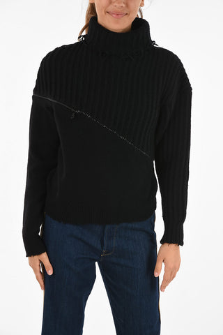 turtle-neck sweater