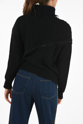 turtle-neck sweater
