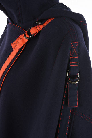 cape with Detachable Hood