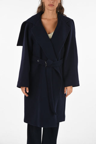 capelet Coat with belt