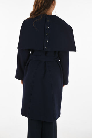 capelet Coat with belt