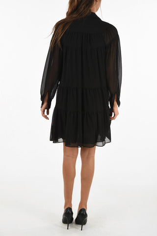 MICHAEL v-neck above knee  shirtdress