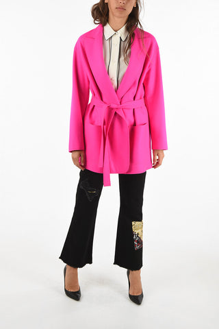 cappotto chesterfield SHION con cintura