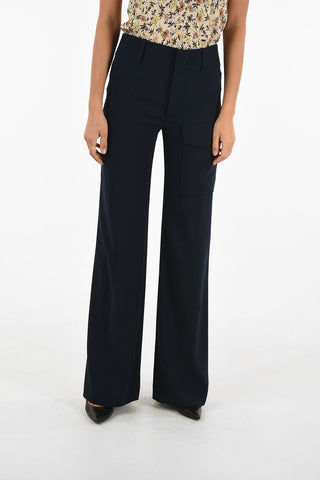 Wide Fit Pants with Maxi Pocket