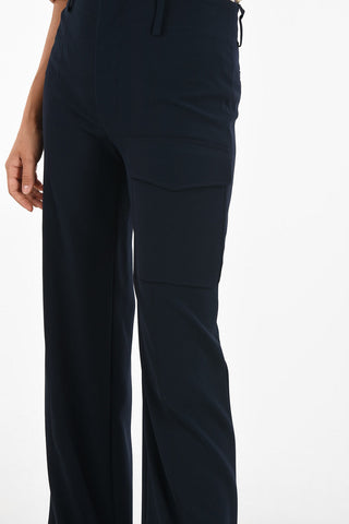 Wide Fit Pants with Maxi Pocket