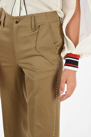 studded CHINO pants