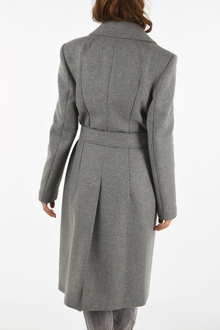 double breasted coat NIMA with Belt