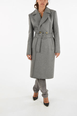 double breasted coat NIMA with Belt
