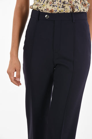 single pleat pants