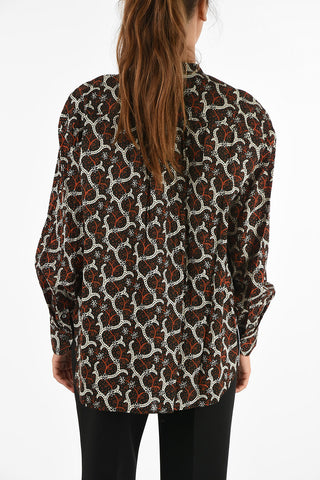 ETOLIE mandarin collar shirt