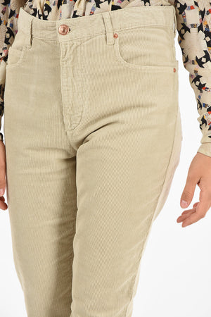 ETOILE corduroy capri NEAV pants