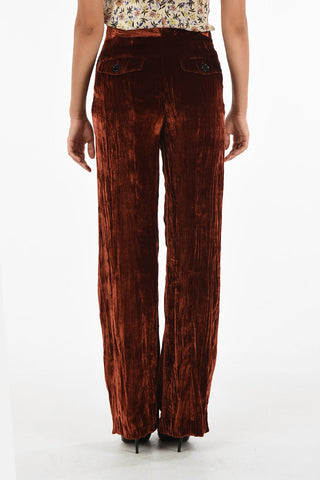 Chenille Wide Fit Pants