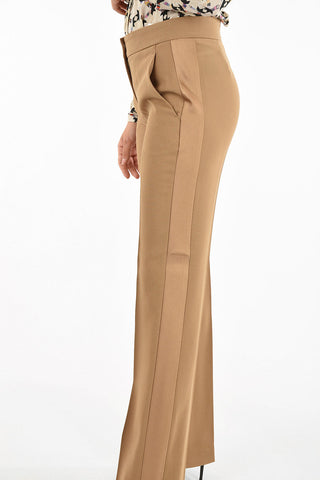 pantalone palazzo a vita alta