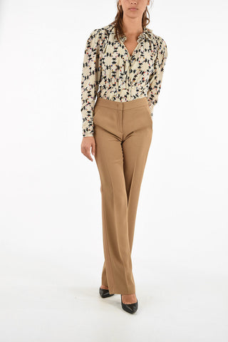 pantalone palazzo a vita alta