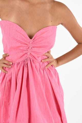 sweetheart neckline bubble dress