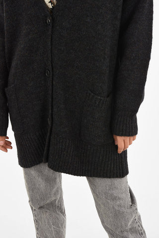 ETOLIE v-neck bouclé cardigan