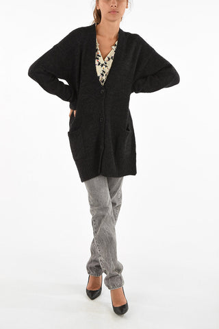 ETOLIE v-neck bouclé cardigan