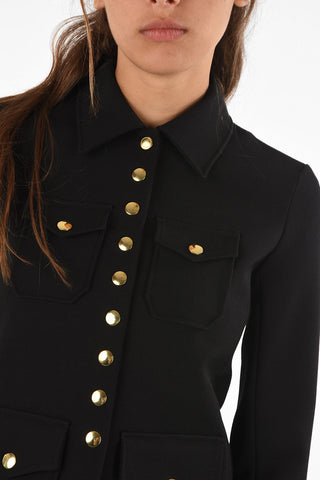 Snap Button Multi Pocket Blazer