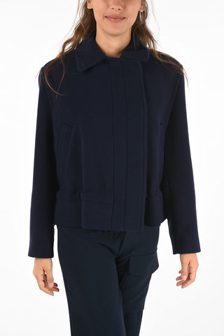 peacoat doppiopetto con bottoni automatici