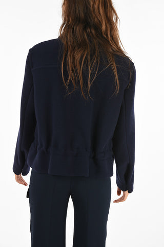 peacoat doppiopetto con bottoni automatici