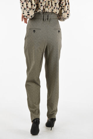 Pantalone EMILIA a vita alta con cintura