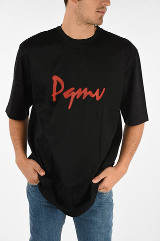 printed back  t-shirt