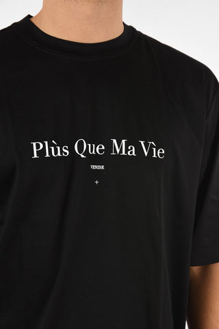 t-shirt con stampa girocollo