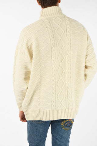 aran GALLAGHER turtle-neck maxi sweater