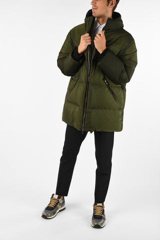 full zip down jacket