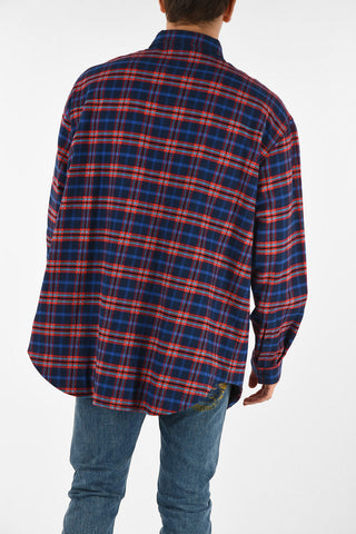 camicia a quadri plaid