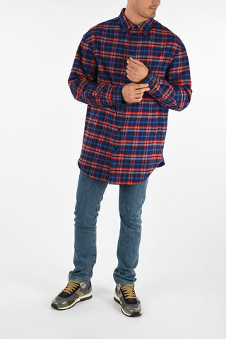 camicia a quadri plaid
