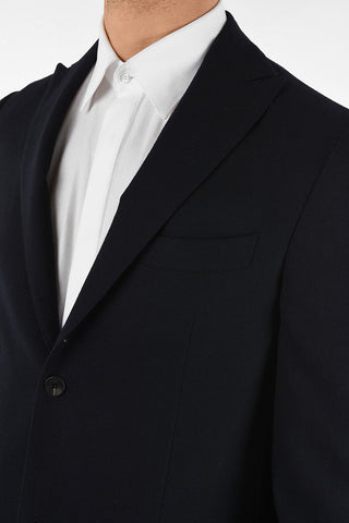 side vents ribbed 2-button suit